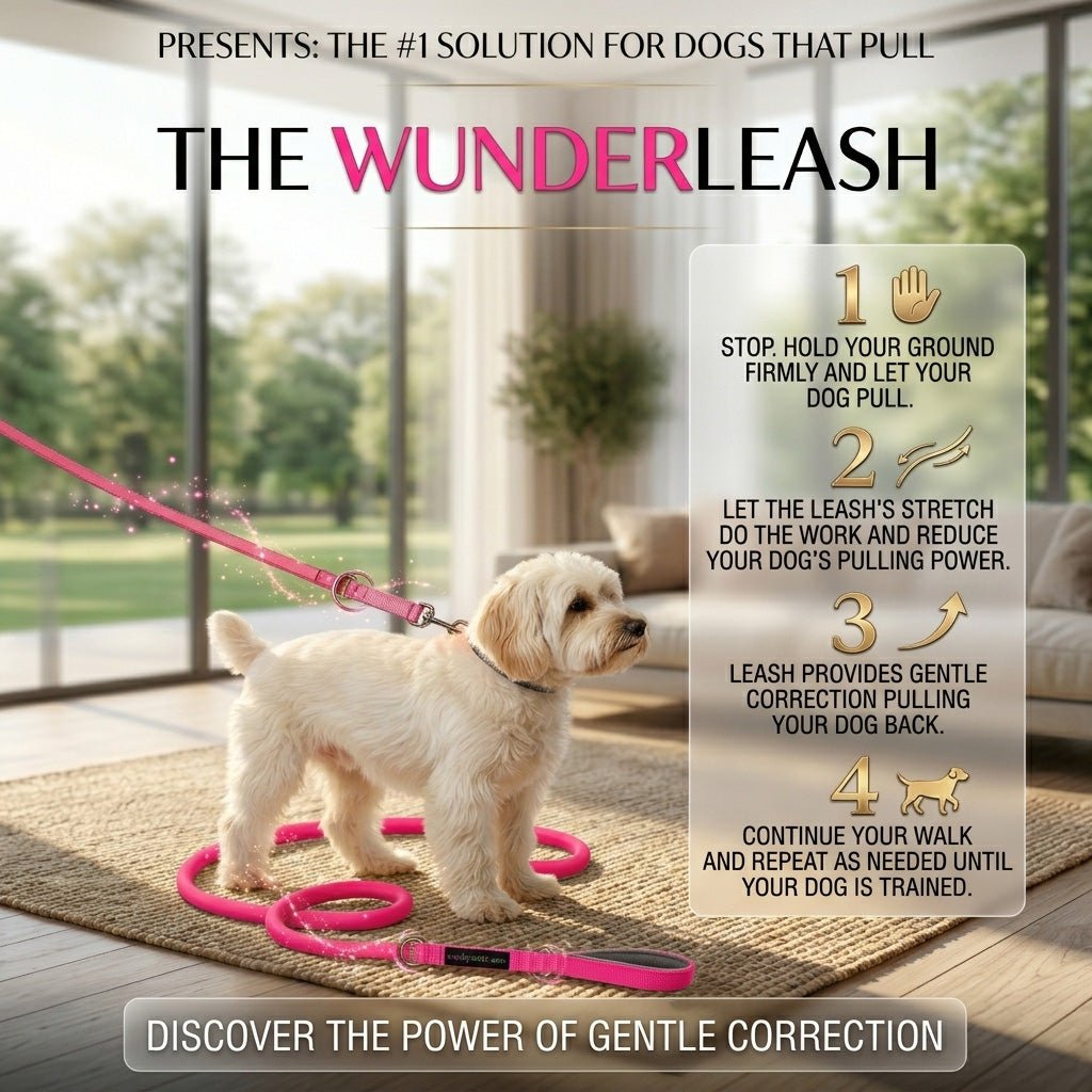 WUNDERleash – The Original No-Pull Dog Leash - Lazy Paper Club