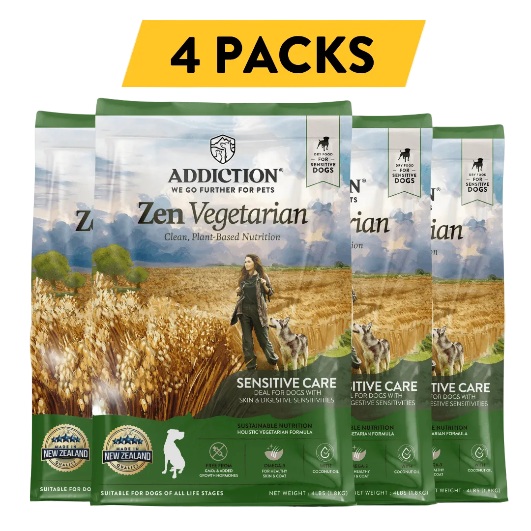 Zen Vegetarian Dry Dog Food Vegan Dry Dog Food - Lazy Paper Club